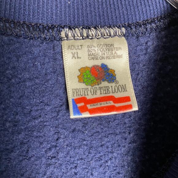 Vintage 90s High Voltage Electical Crewneck Sweatshirt Size XL - Picture 4 of 4